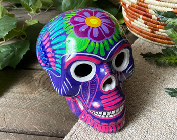 Hand Painted Mexican Skull