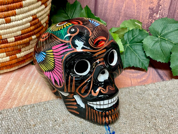 Hand Painted Day of the Dead Skull