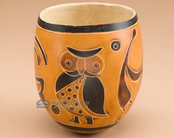 Decorative southwest gourd vase.