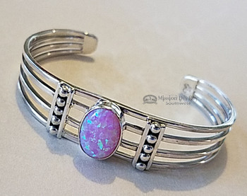 Native American Silver Cuff Bracelet