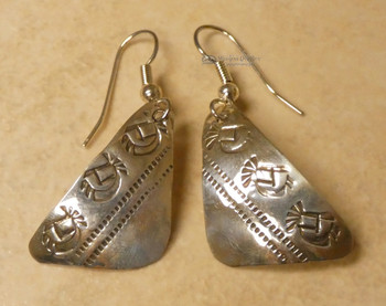 Navajo Sterling Silver Earrings