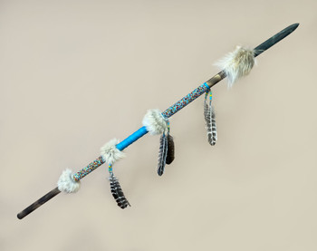 Creek Indian Beaded Lance