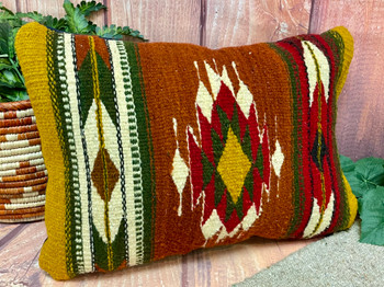 Zapotec Handwoven Wool Pillow