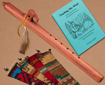 Native American Cedar Flute Bear