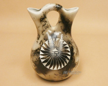 Native American Horse Hair Wedding Vase