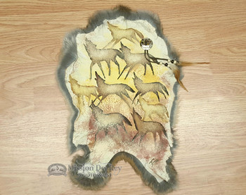 Painted Hide Western Wall Art