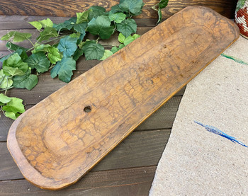 Old Style Dough Bowl -Rust