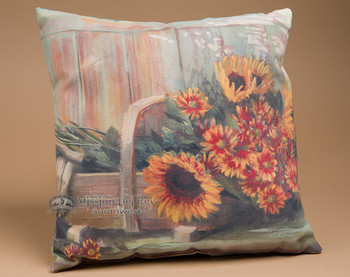 Outdoor Climaweave Pillow 18" -Harvest Moon