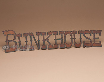 Metal Art Sign - Bunkhouse