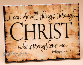 Scripture Plaque - Philippians 4:13