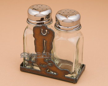 Metal Salt and Pepper Shaker - Boot