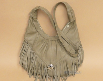 Southwestern Cowhide Leather Purse