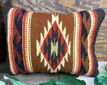 Woven Wool Zapotec Pillow