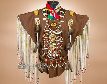 Native American warrior shirt - Creek.