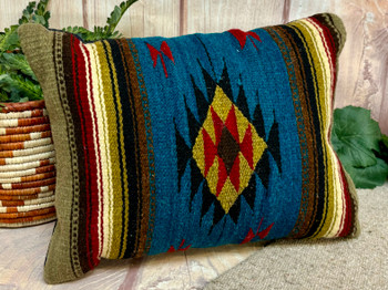 Zapotec Indian Wool Pillow