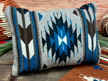 Woven Wool Zapotec Indian Pillow