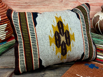 Zapotec Indian Wool Pillow