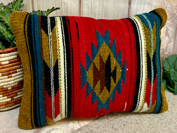 Zapotec Indian Wool Pillow