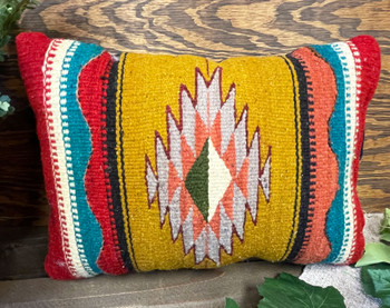Zapotec Mexican Indian Pillow
