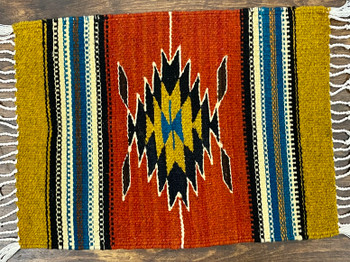 Handwoven Wool Zapotec Placemat