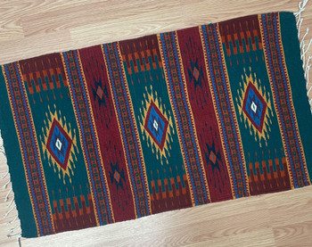 Southwest Zapotec Rug -23x39