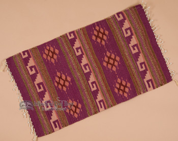 Zapotec Indian Wool Rug - 23x39