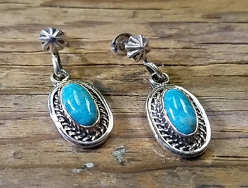 Navajo Silver Earrings