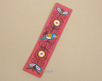 Andean Indian Embroidered Bookmark