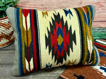 Southwest Zapotec Indian Wool Pillow