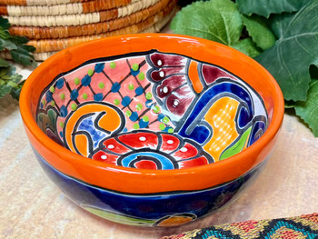 Mexican Talavera Ceramic Bowl