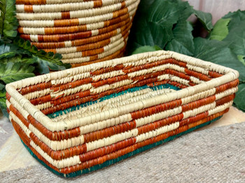 Southwestern Style Handwoven Basket