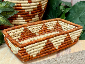 Southwestern Style Handwoven Basket