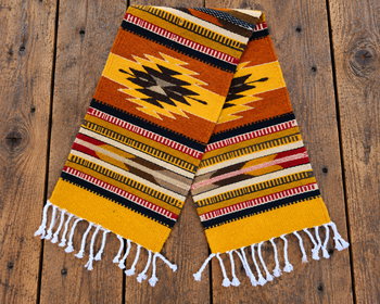 Zapotec Indian Woven Table Runner