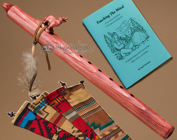 Native Jonah Thompson Flute & Bag -Cherry Wolf