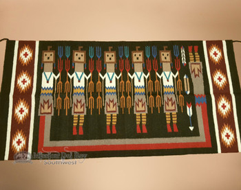 Handwoven Wool Yei Rug