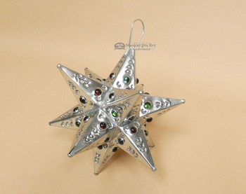 Handcrafted Tin Art Metal Star