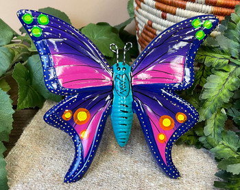 Hand Painted Talavera Butterfly
