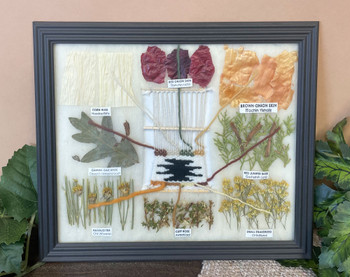 Natural Dyes Made From Plants For Weaving