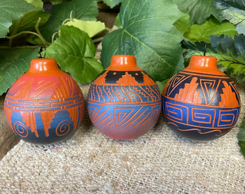 Native American Pottery Ornaments