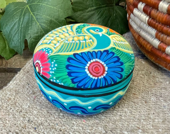 Hand Painted Southwestern Jewelry Box