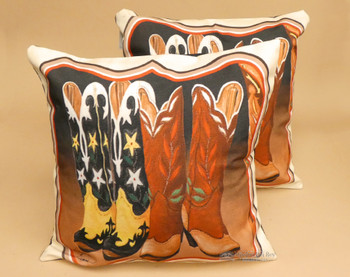 Southwestern Wool Pillow Covers- Assorted Colors- 18 X 18 Throw Pillow ·  Ranch Junkie Mercantile LLC