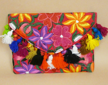 Southwestern Fringed Envelope Purse