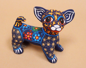 Hand Painted Matte Finish Chihuahua Bank