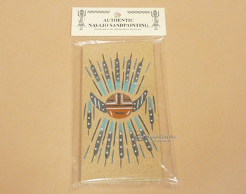 Native American Sand Painting - Sun Face
