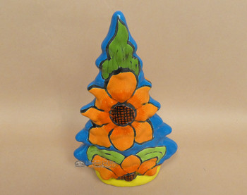 Hand Painted Talavera Ceramic Christmas Tree