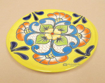 Hand Painted Talavera Pottery Plate