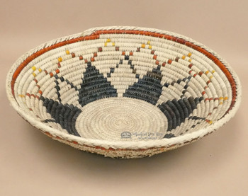 Hand Woven Pueblo Style Palm Basket