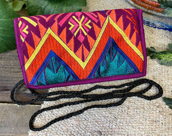 Embroidered Glasses Pouch