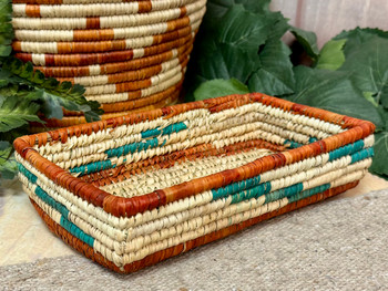 Pueblo Style Handwoven Basket