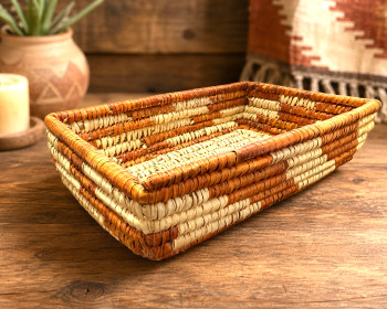 Pueblo Style Handwoven Basket